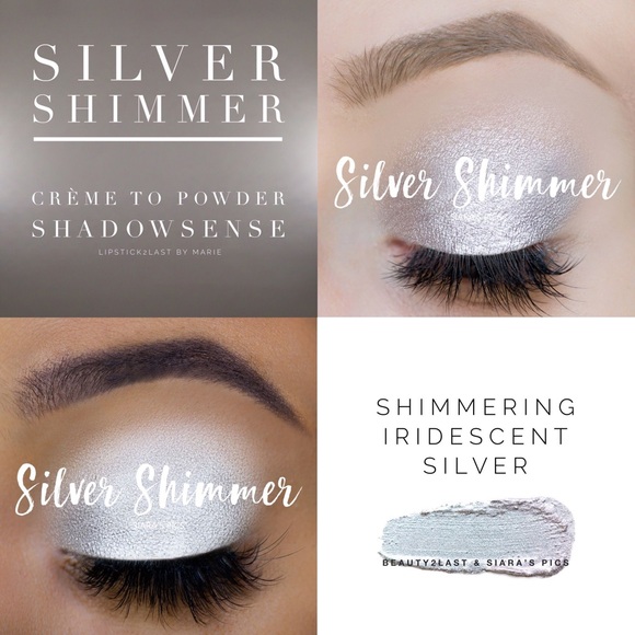 LipSense Other - 🤍Host Pick X2🤍NWT Silver Shimmer ShadowSense